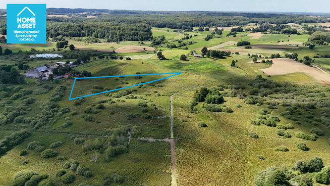 Działka rolna Rekowo gm. Bytów Brynki Rekowskie,