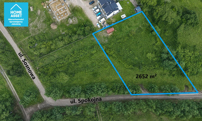 Działka budowlana Domatówko gm. Puck, Sosnowa