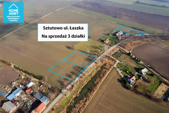 Działka inwestycyjna Sztutowo,