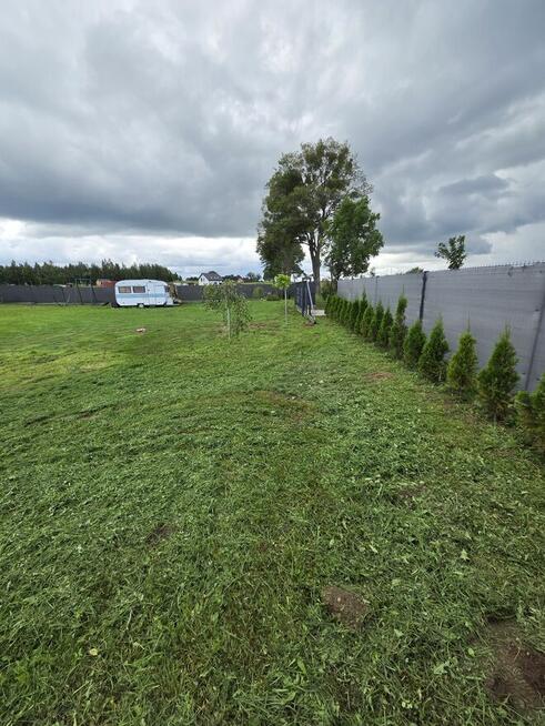 Działka budowlana 1500m2 ogrodzona