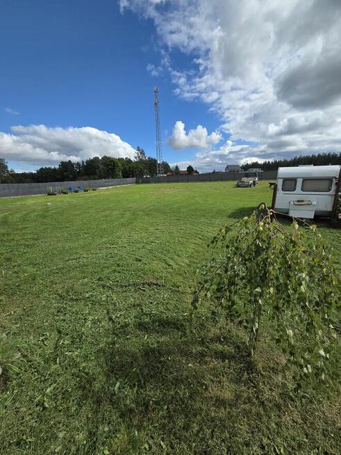 Działka budowlana 1500m2 ogrodzona