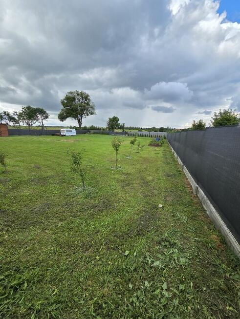 Działka budowlana 1500m2 ogrodzona