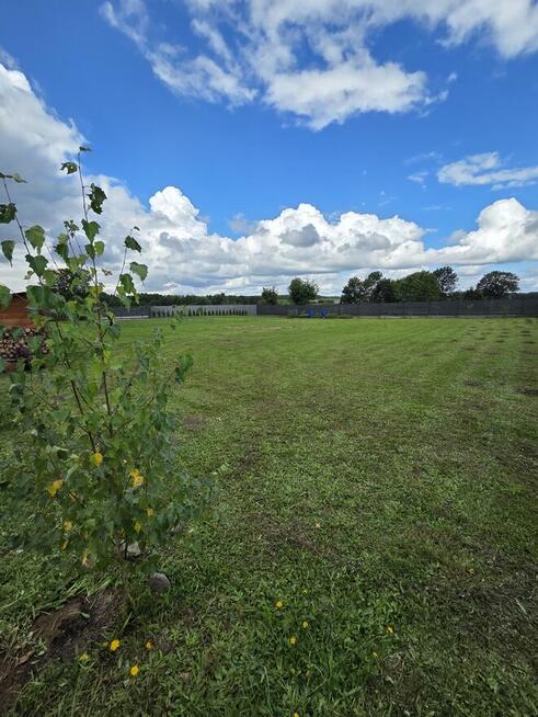 Działka budowlana 1500m2 ogrodzona