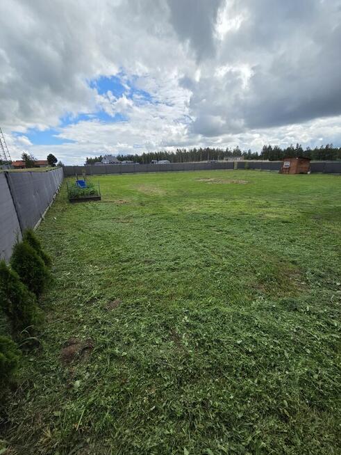 Działka budowlana 1500m2 ogrodzona