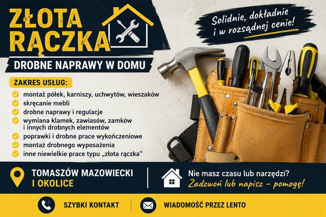 Złota rączka Tomaszow Mazowiecki