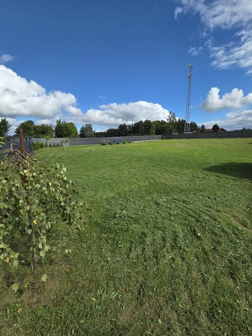 Działka budowlana 1500m2 ogrodzona
