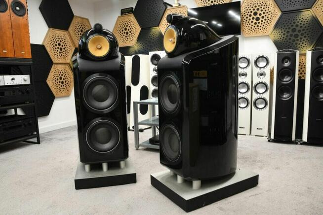 B&W 800 Diamond D2 kolumny Piano Black