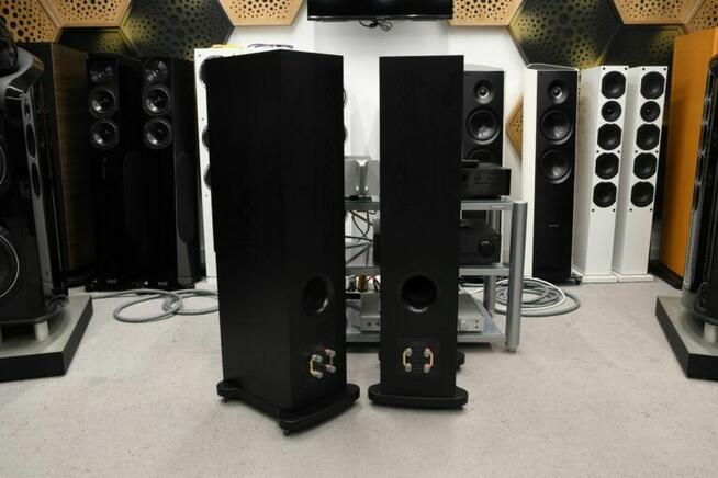 Epos Elan 35 – kolumny podłogowe 93 dB, Black Oak