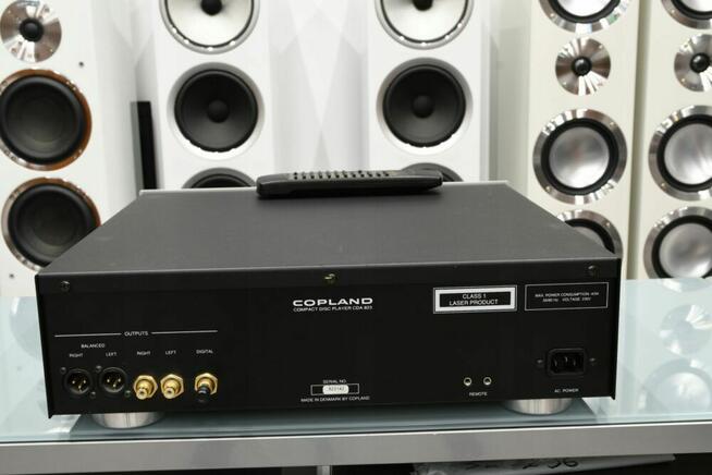 Copland CDA823 – odtwarzacz CD 24/192, XLR