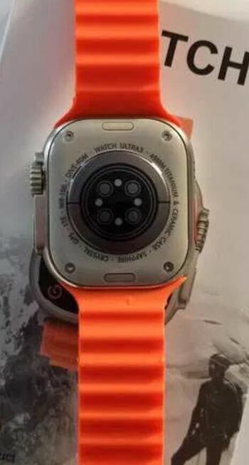 Nowy zegarek Smartwatch Ultra Amoled T800 pomiar tętna, prac