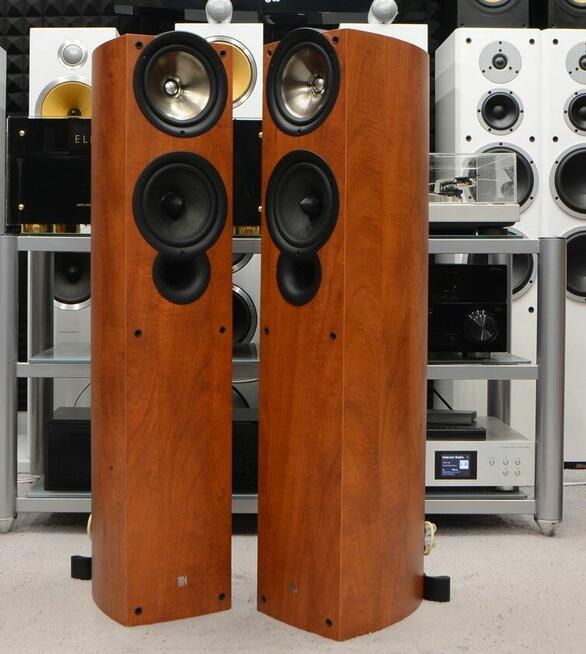 KEF iQ5 – kolumny podłogowe Uni-Q Wiśnia