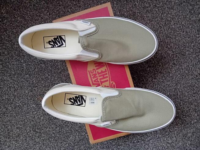Nowe oryginalne trampki VANS Classic Slip-On VN000D6YSAG1 r