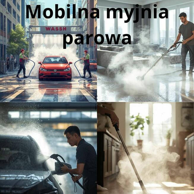 Mobilna myjnia parowa