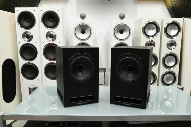 Fyne Audio F5E – monitory IsoFlare Black Ash