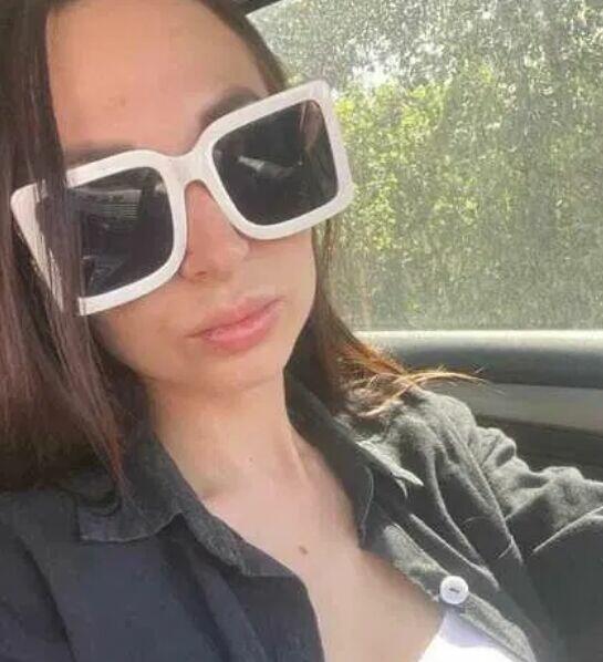 Nowe damskie okulary przeciwsłoneczne stylowe balenciaga UV4