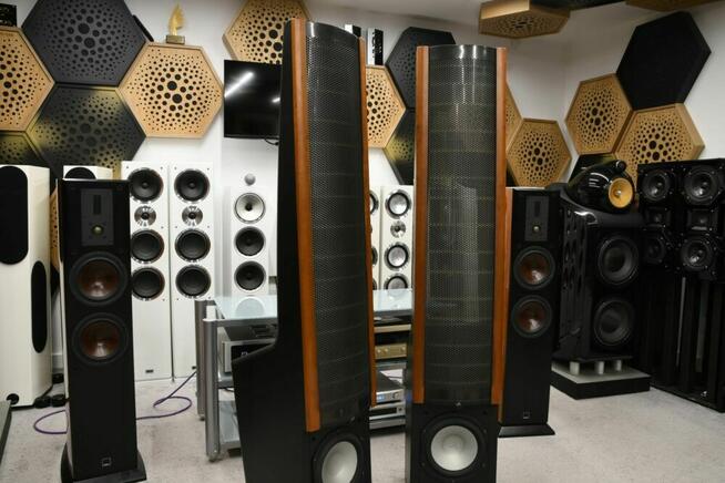 MartinLogan Aeon i – elektrostaty Natural Cherry