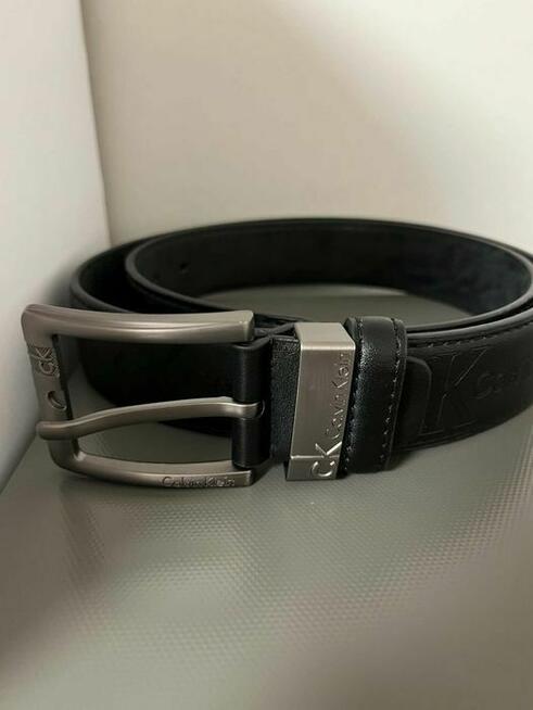 Skórzany Pasek Męski Calvin Klein
