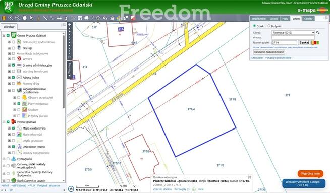 Działki budowlane Rokitnica | 915–944 m² |