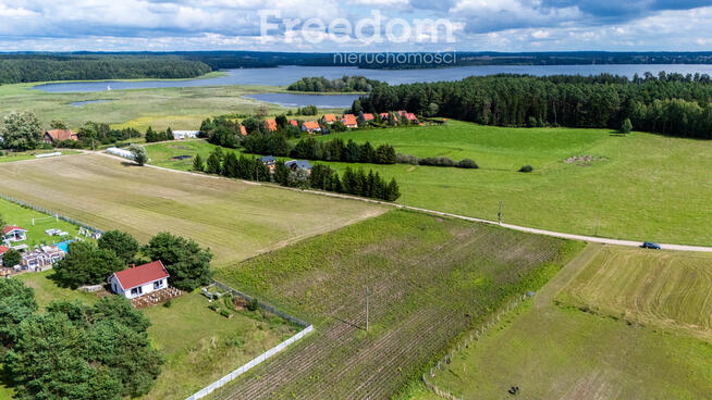 Działka 1490 m² z WZ, widokiem na jezioro | Mazury