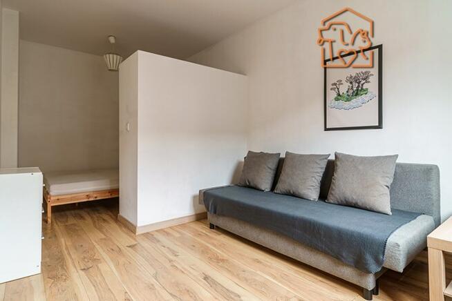 Duża kawalerka 34m2, piwnica, pet-friendly, Lisa12