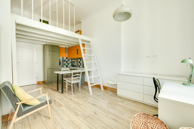Śródmieście | 30 m² | antresola | parking | zaraz