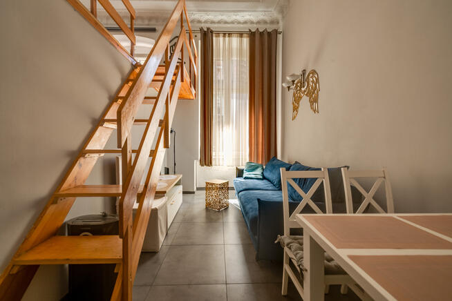 Centrum | 40 m² | 2 pok. + antresola | balkon