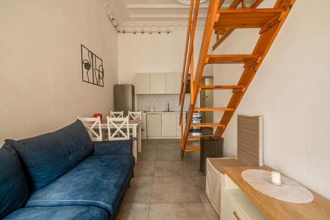 Centrum | 40 m² | 2 pok. + antresola | balkon