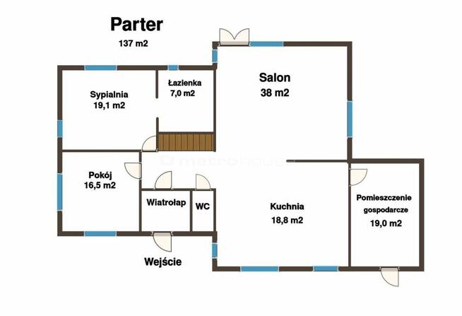 PRYWATNA ENKLAWA WŚRÓD DRZEW 39 ARÓW, 163 M²