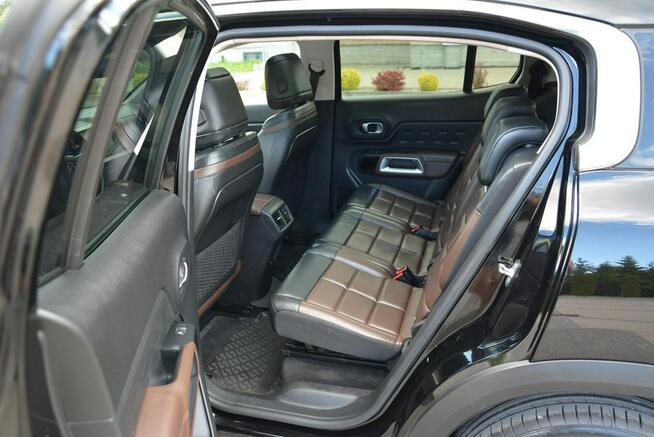 Citroen C5 Aircross Shine Red Pack Full Led Radar Navi BLIS Alu19 Skóry Brąz Nowe Opony
