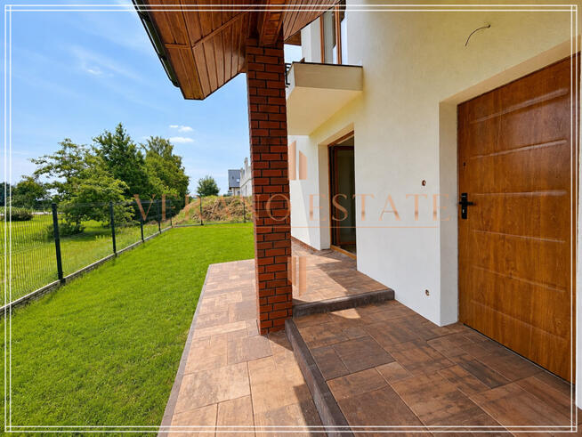 Nowoczesny bliźniak 130 m² | Garaż | Wiśniewo