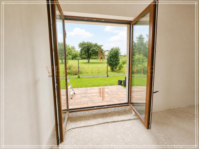 Nowoczesny bliźniak 130 m² | Garaż | Wiśniewo