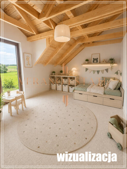 Nowoczesny bliźniak 130 m² | Garaż | Wiśniewo