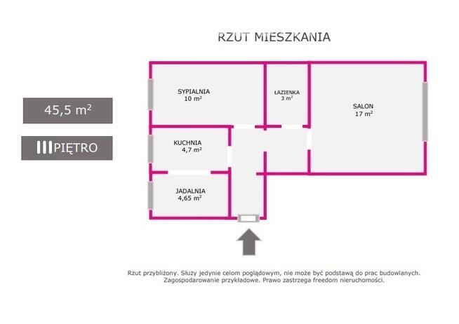 Wyremontowane 2 pokoje Sosnowiec ul. Gospodarcza 6