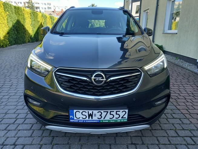 Opel Mokka X 1.6Benz 115KM Ledy Duża Navi Alu18" 2xPDC Zadbana Tempomat Zarejestr.