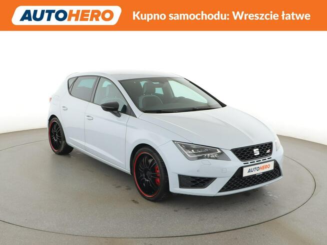 Seat Leon DSG full LED półskóra navi klima auto grzane fotele czujniki parkowani
