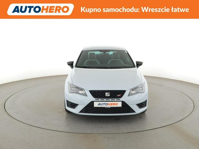 Seat Leon DSG full LED półskóra navi klima auto grzane fotele czujniki parkowani