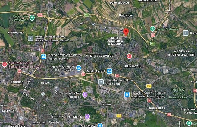 Mieszkanie Kraków gm. Kraków-Nowa Huta Mistrzejowice, Osiedle Piastów