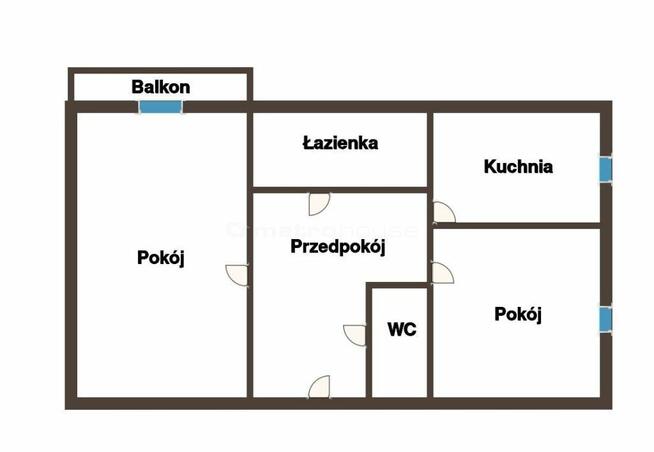 Dwupokojowe mieszkanie na Osiedlu Markiewicza