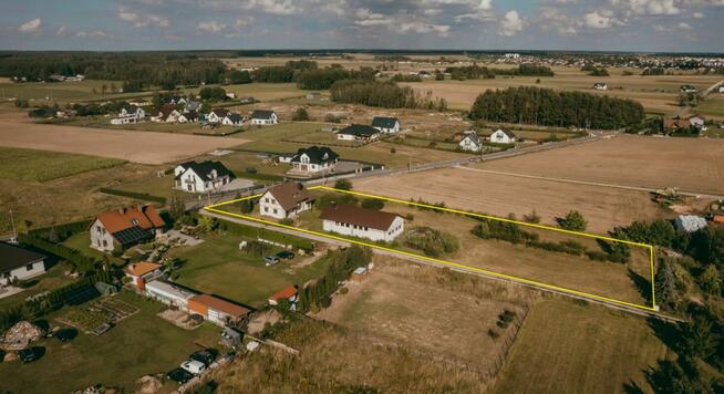 Dom i budynek usługowy, działka 4 335 m², Osipy-Wydziory I