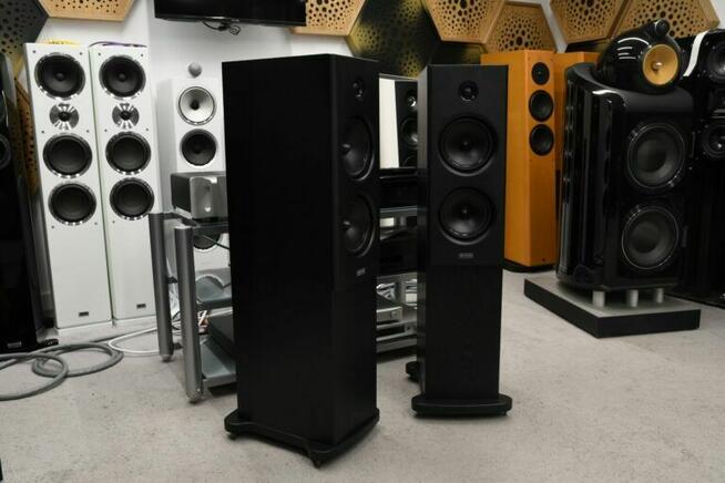 Epos Elan 35 – kolumny podłogowe 93 dB, Black Oak