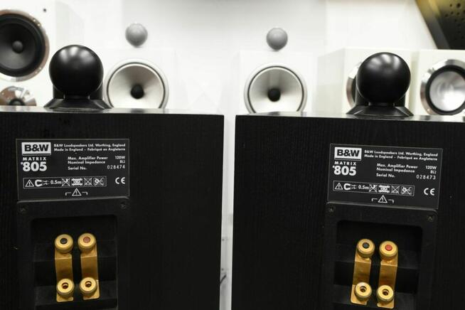 B&W Matrix 805 – monitory Kevlar, Made in England