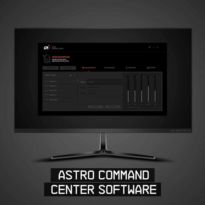 Astro A50 słuchawki bezprzewodowe PS4 PC + stacja