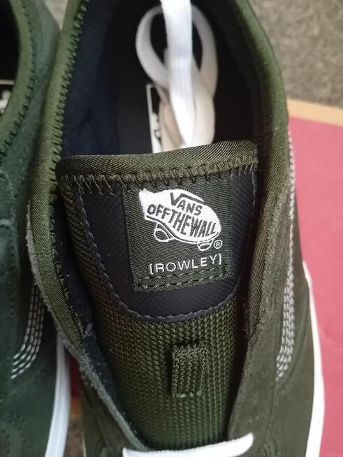 Nowe oryginalne Vans Rowley Clasic, unisex, skóra, zamsz, ro