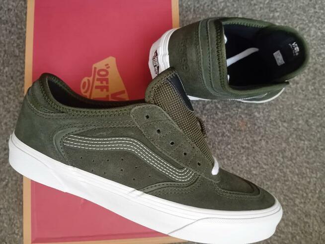 Nowe oryginalne Vans Rowley Clasic, unisex, skóra, zamsz, ro
