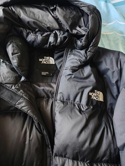 Kurtka puchowa zimowa ocieplana The north face