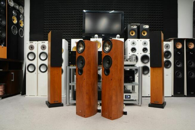 KEF iQ5 – kolumny podłogowe Uni-Q Wiśnia