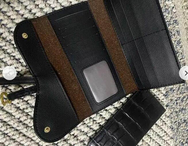 Nowy Portfel Damski czarny!!