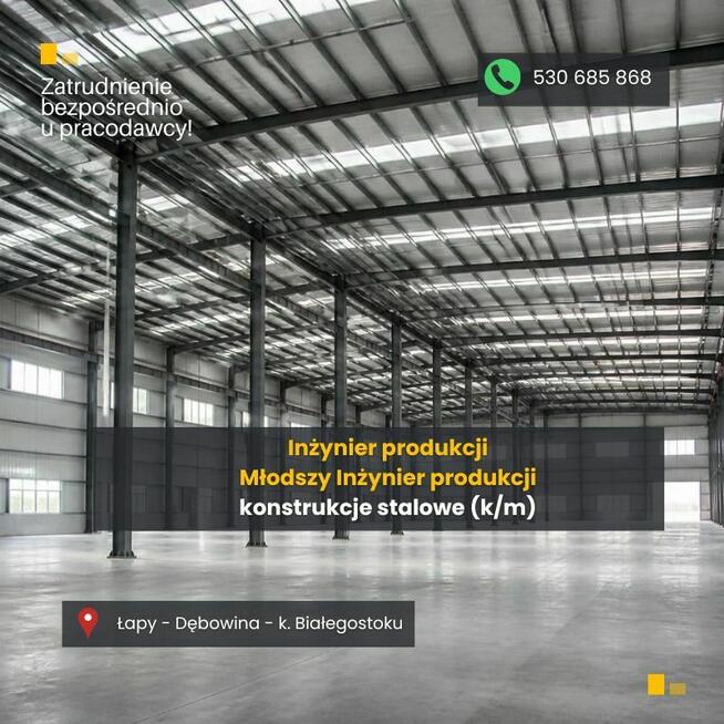 Młodszy Inżynier Produkcji - konstrukcje stalowe (k/m)