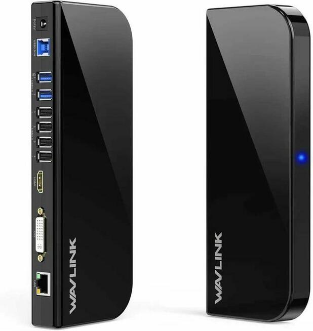 Stacja Dokująca Wavlink USB3.0 DisplayLink HDMI Ethernet