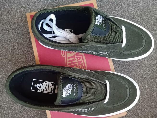 Nowe oryginalne Vans Rowley Clasic, unisex, skóra, zamsz, ro